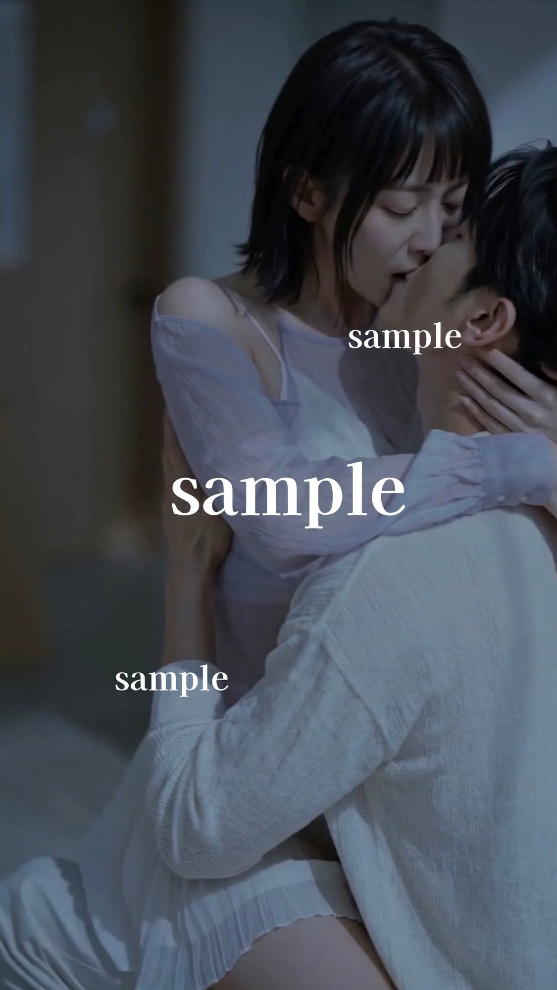 【脱がさずSEX】着衣の快楽！至近距離で濃厚キス…彼女の甘い声とイキ顔に絶頂不可避 - サンプル画像 7