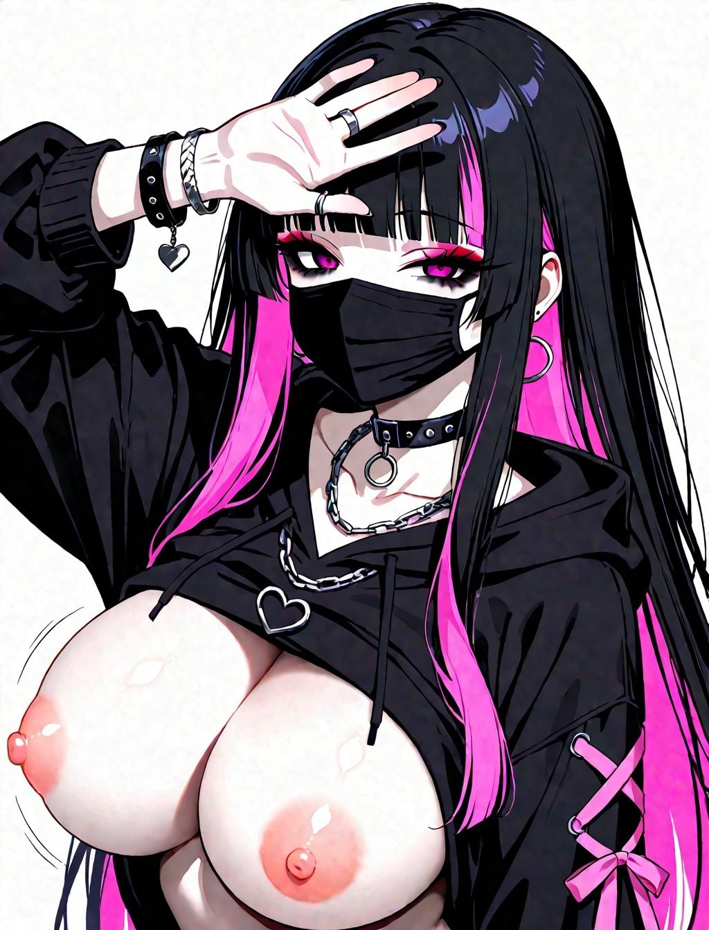 まるだしかのじょ  地雷系巨乳ver. - サンプル画像 7