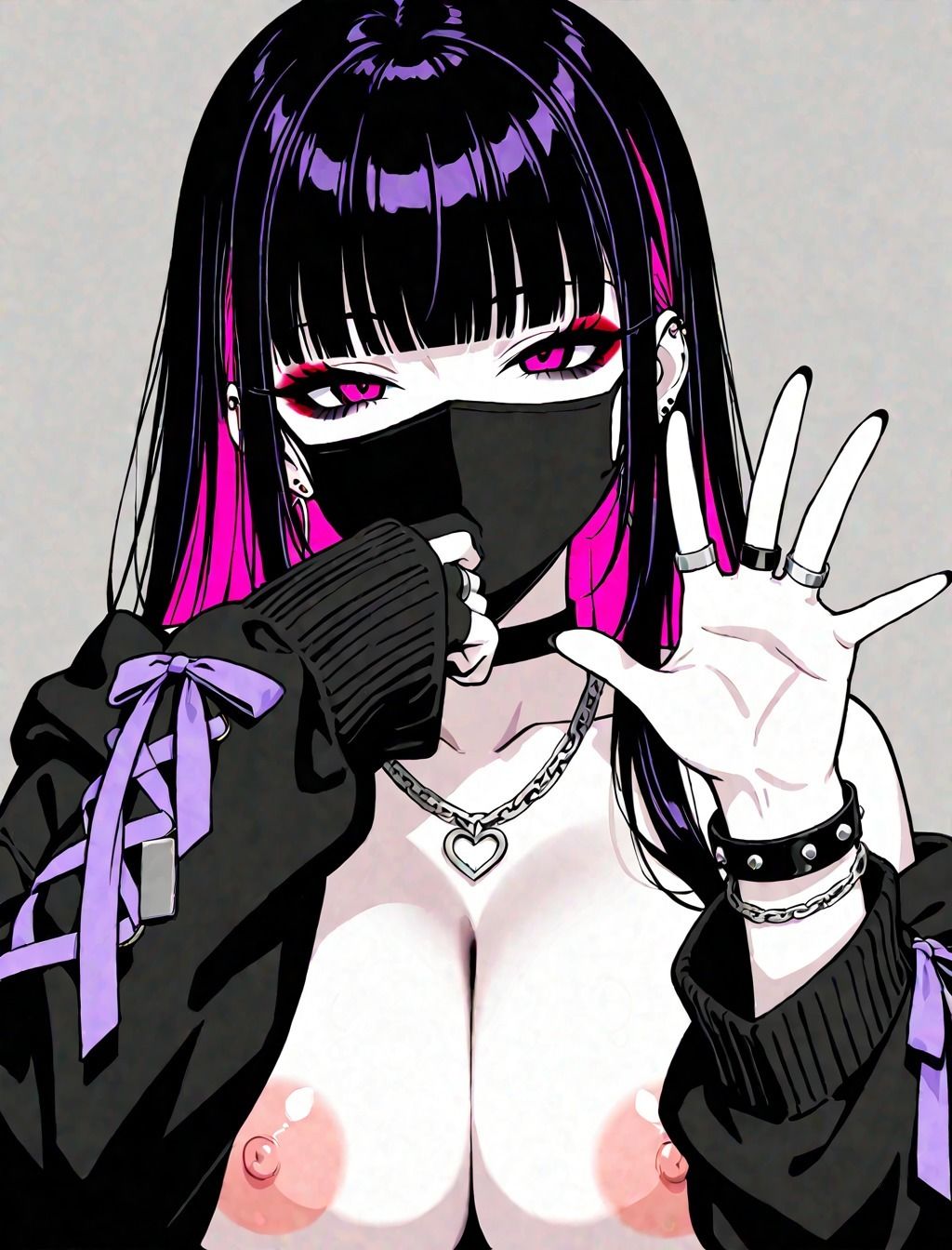 まるだしかのじょ  地雷系巨乳ver. - サンプル画像 8