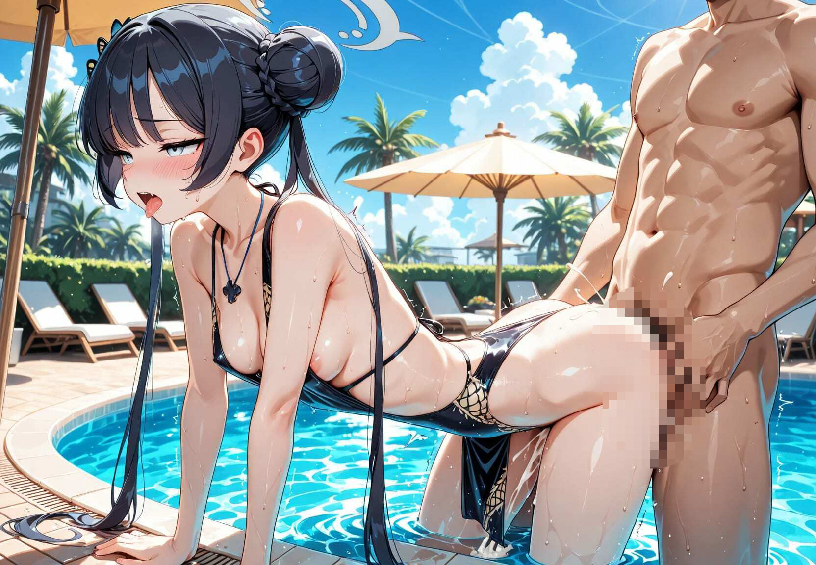 コスプレで好き放題され放題セット ブ〇ーアーカイブ - サンプル画像 5
