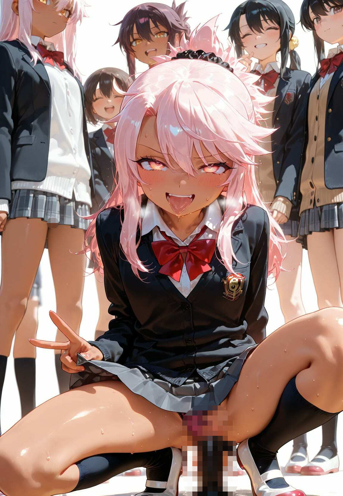みんなの前で晒し者 （はーと） 野外露出全部盛り F〇te - サンプル画像 5