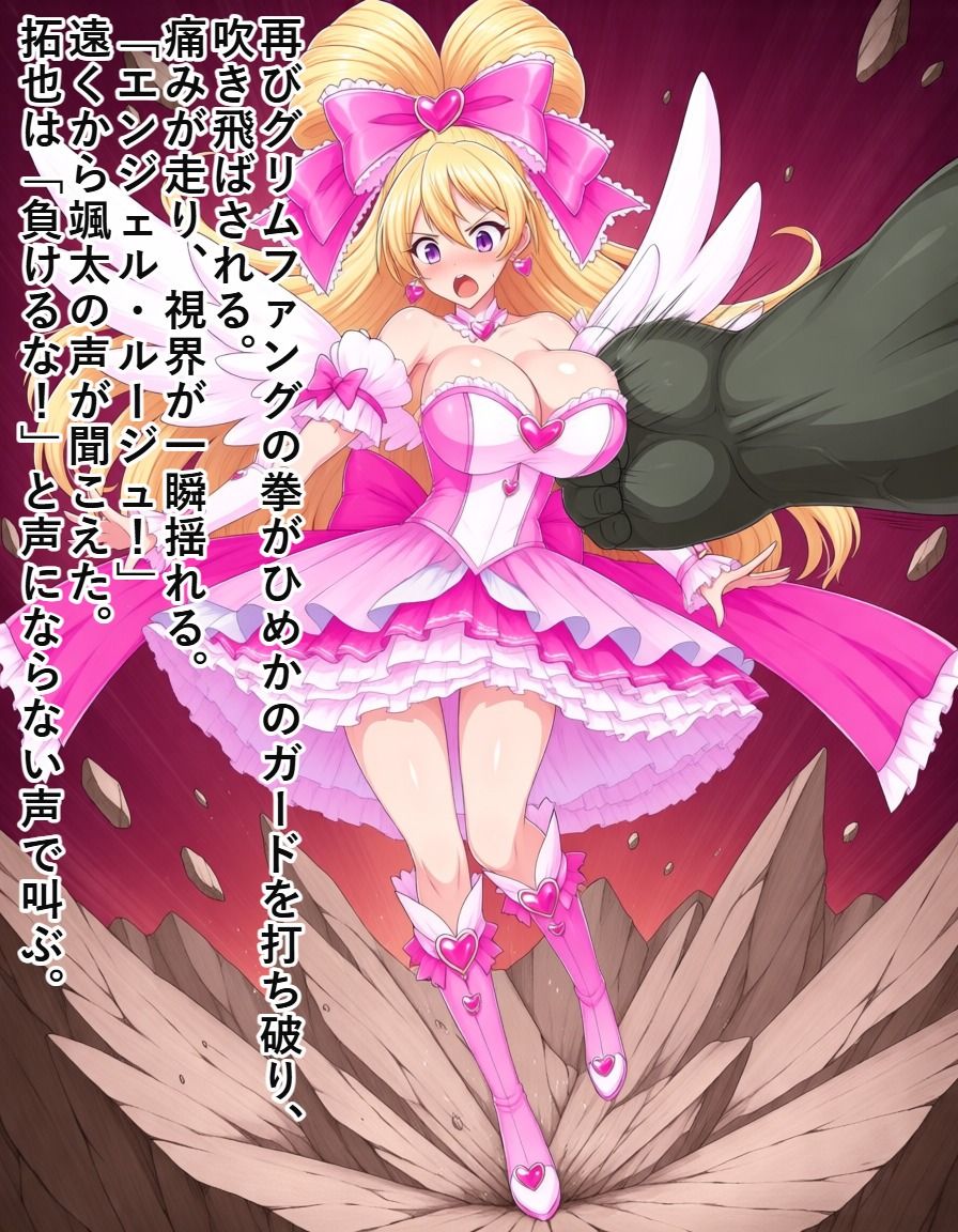 変身ヒロイン  エンジェル・ルージュ - サンプル画像 5
