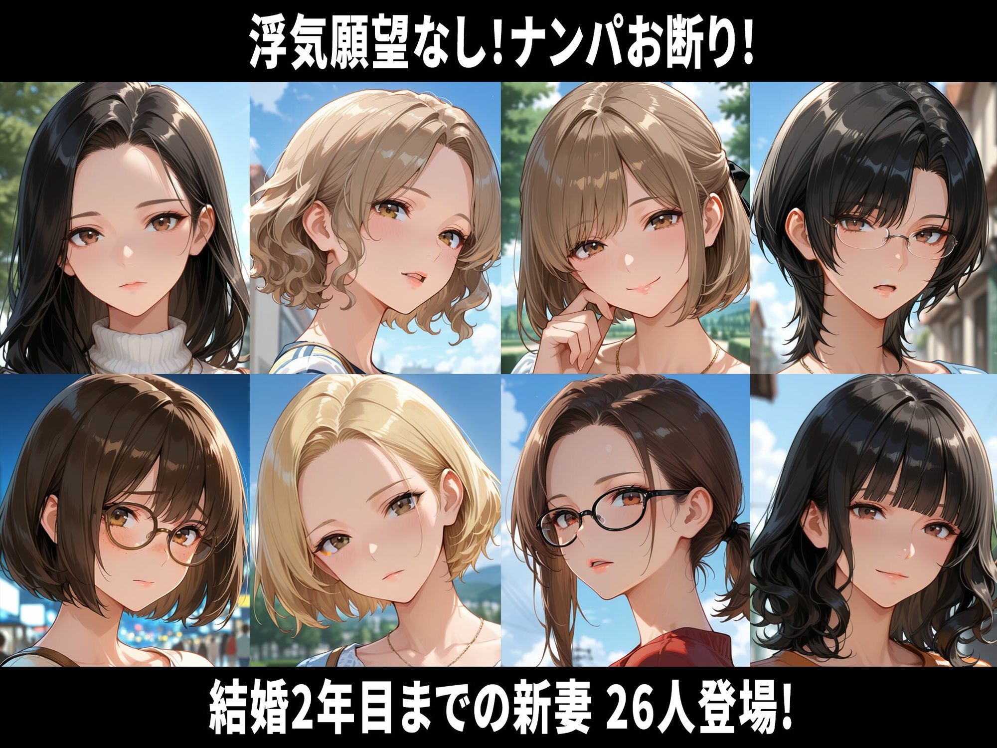 巨乳新妻編 即堕ち3コマ - サンプル画像 2