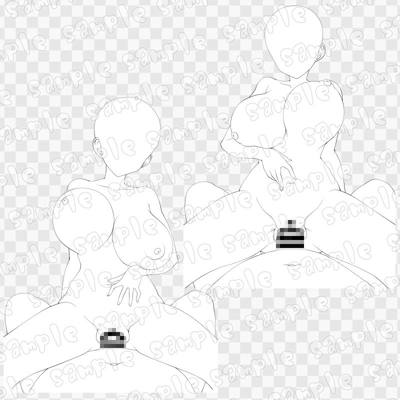 線画素材集［手］132 - サンプル画像 2