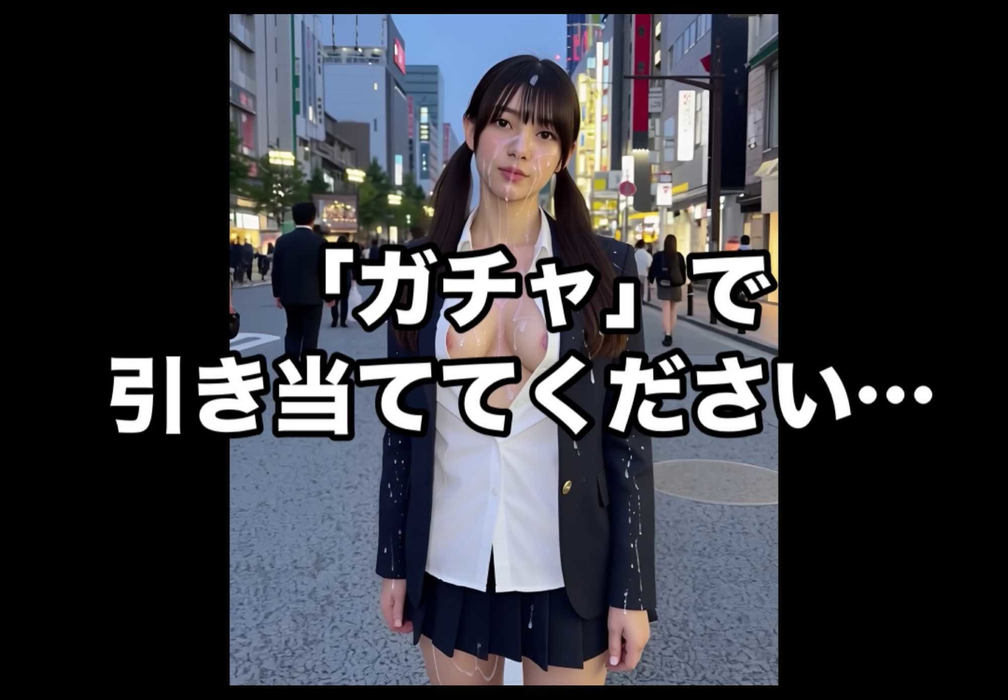 リアル素人ぶっかけガチャ！【制服編】 - サンプル画像 6