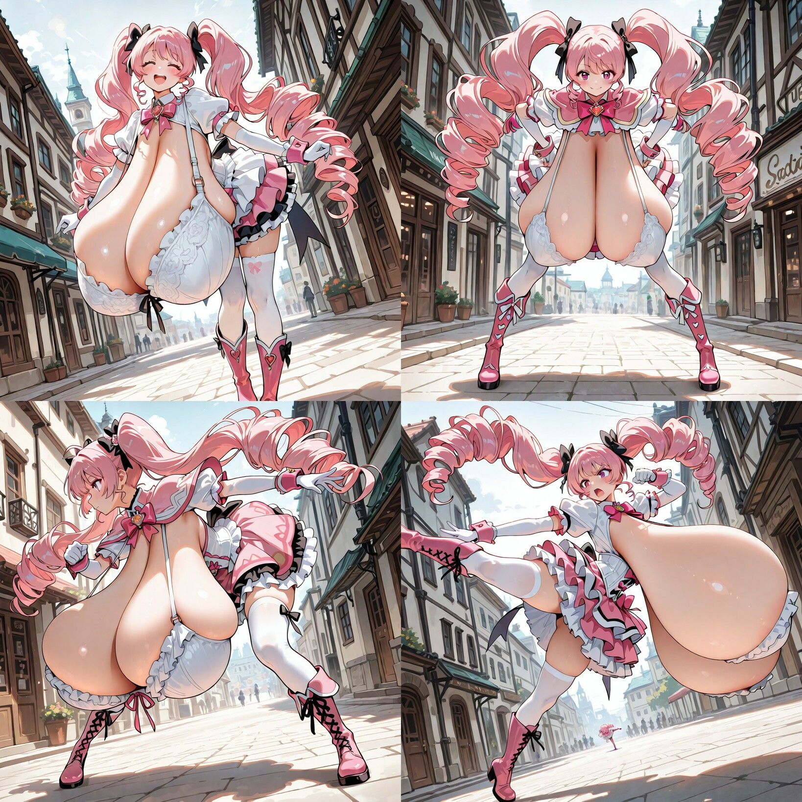 超闘乙女ストラグル・アリス 萌乳魔法少女愛乳譚 第一話 ピーチ・ノヴァ / 桃瀬 乃愛 - サンプル画像 5