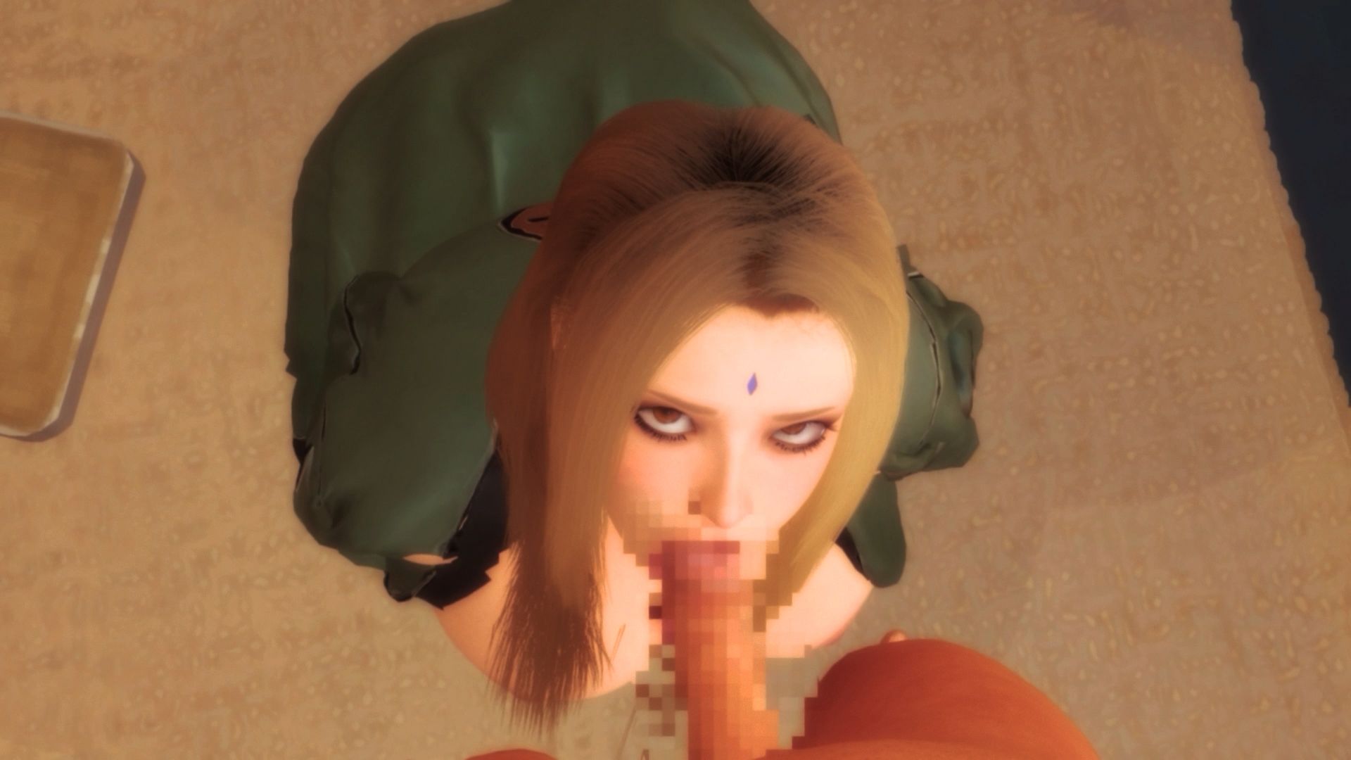 綱手のコスプレでフェラしてくれる彼女 - サンプル画像 3