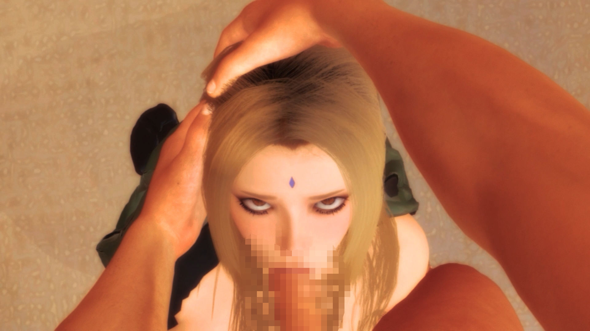 綱手のコスプレでフェラしてくれる彼女 - サンプル画像 9