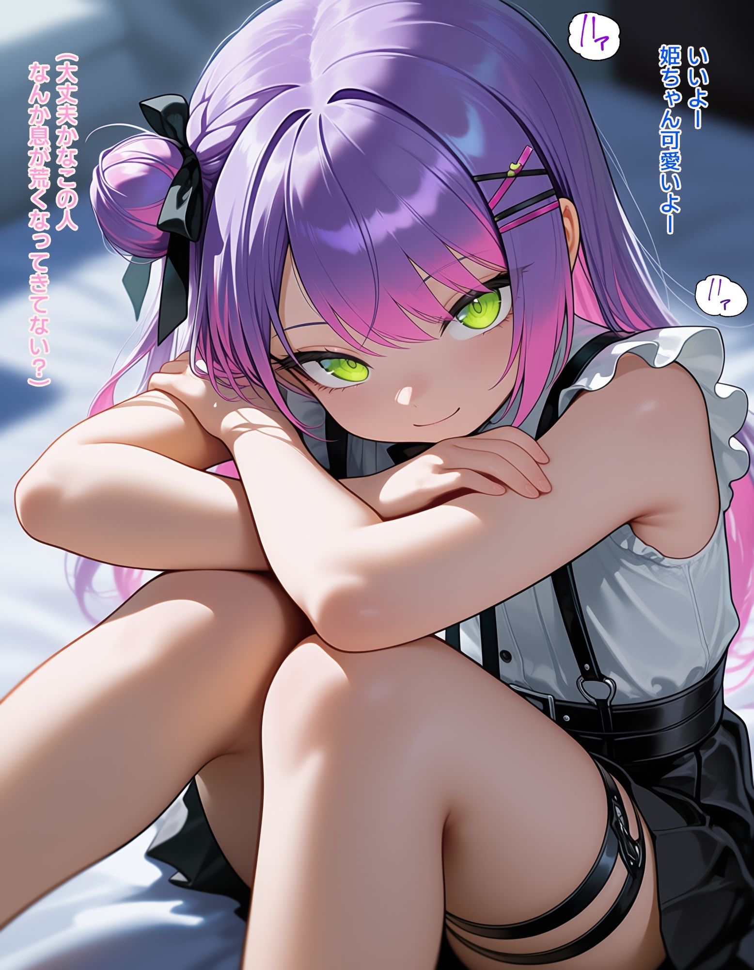 男の娘コスプレイヤー姫ちゃん@常〇トワ - サンプル画像 1