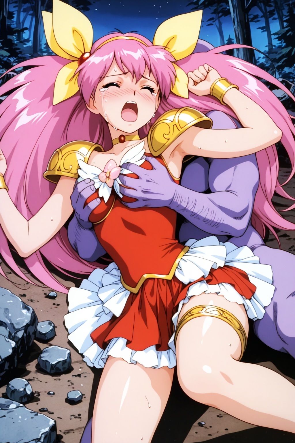 淫魔VS美少女ヒロイン〜ウェディン○ピーチの敗北〜 - サンプル画像 6