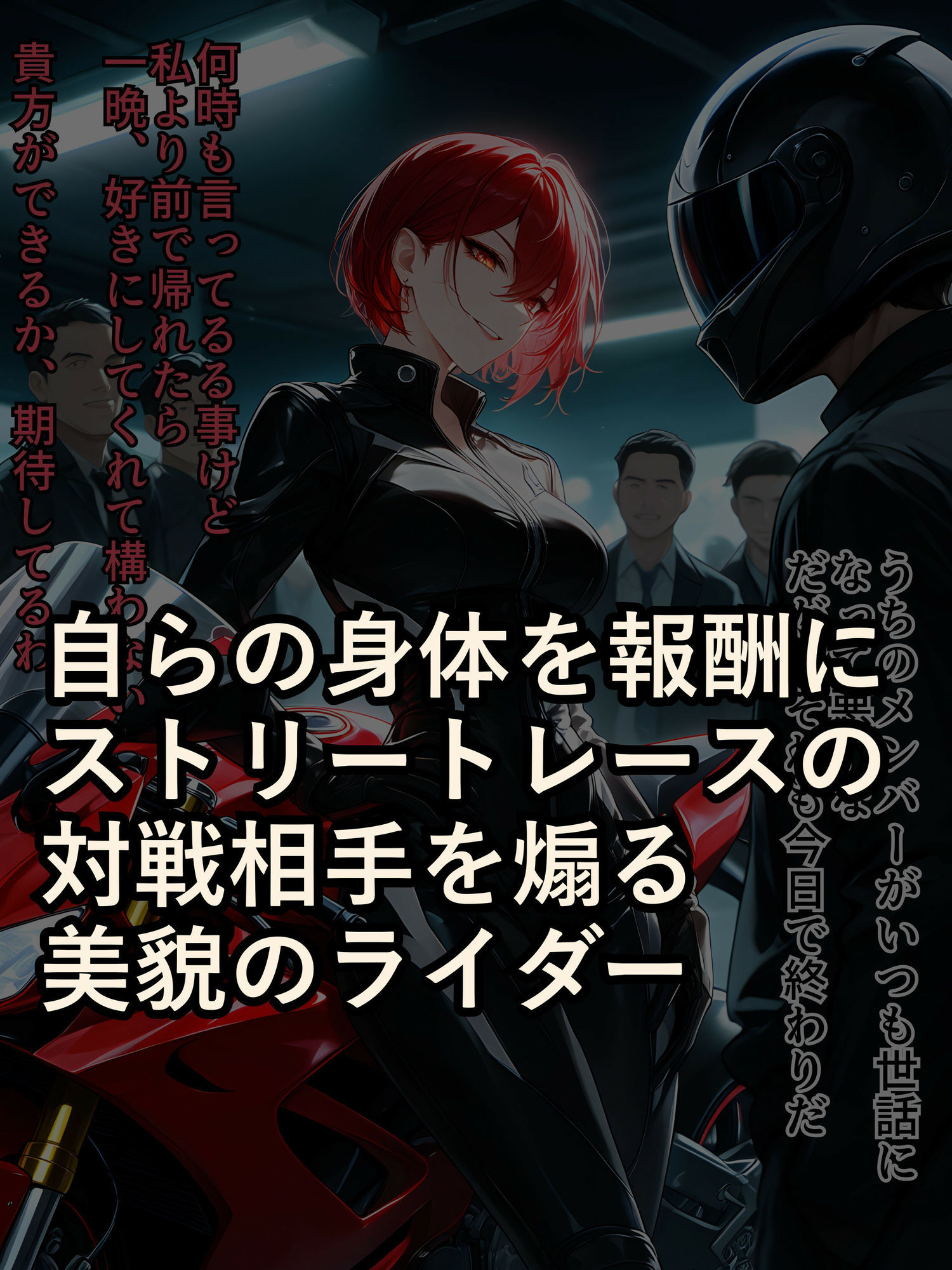 美人ライダー無惨 魅肢体整備工場 - サンプル画像 2