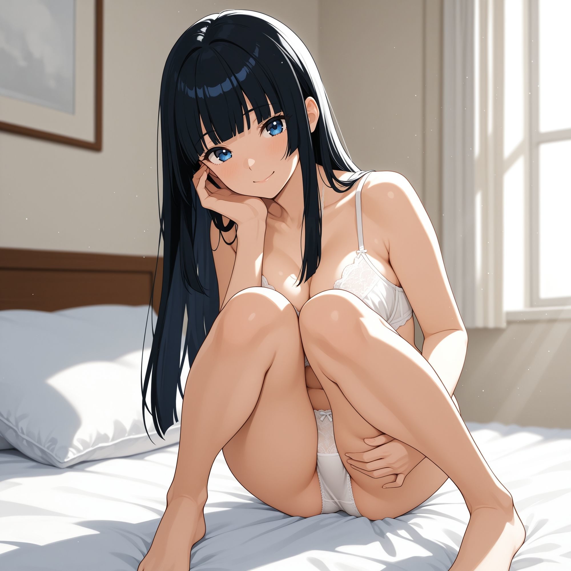まひろ・エリカ・ゆあ  初めて見せる彼女たち 〜Pure Lingerie〜 - サンプル画像 4