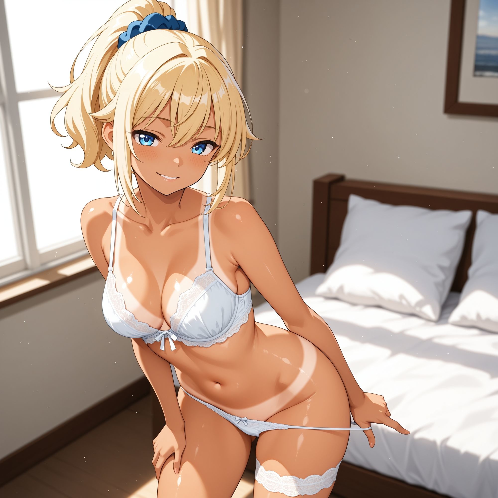 まひろ・エリカ・ゆあ  初めて見せる彼女たち 〜Pure Lingerie〜 - サンプル画像 5