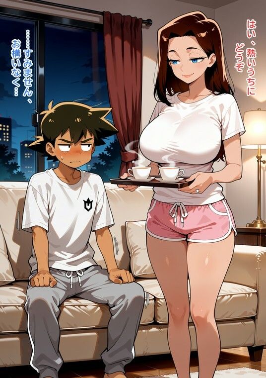 友達のママと禁断行為  短編 - サンプル画像 1