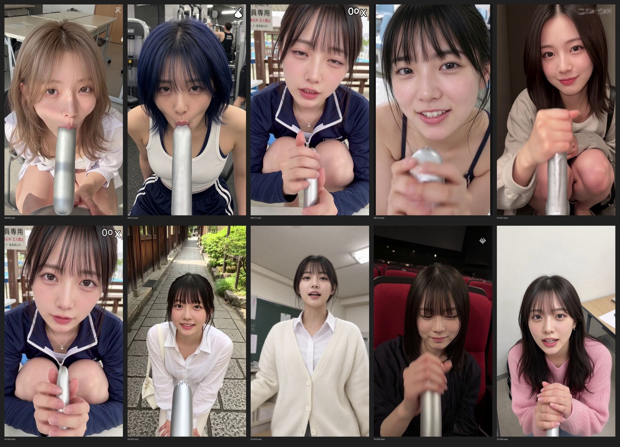 夏だし暑いからもう服なんていらない！全裸になって過ごしてみた！VLOG風ショート動画  ＋  他 - サンプル画像 7