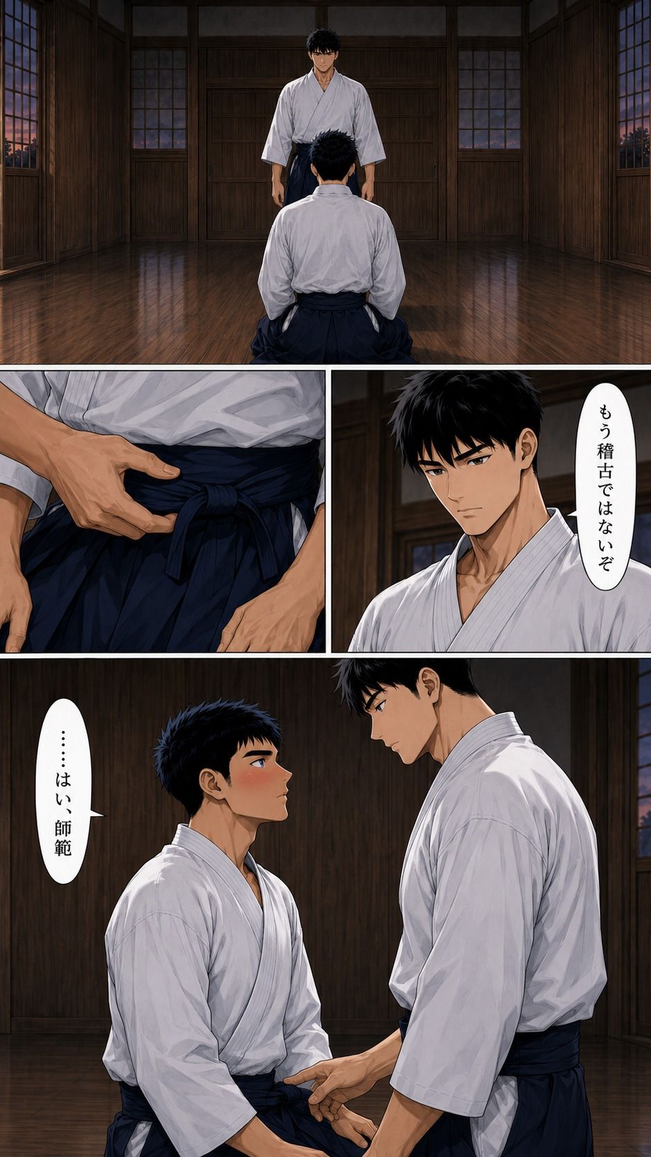 剣道男子図鑑 - サンプル画像 4