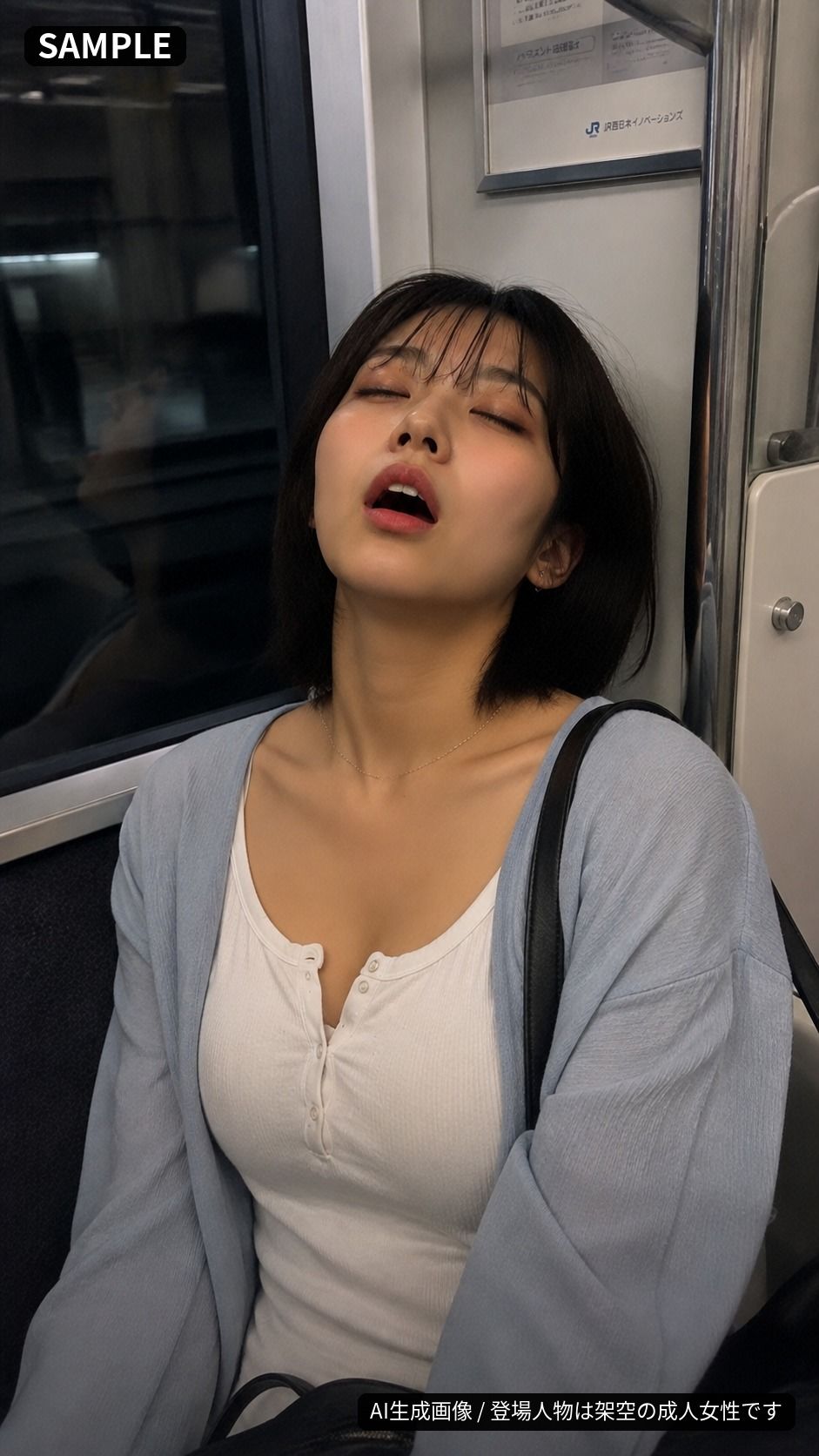 SANA / 100 MOMENTS｜架空の韓流アイドルを追いかけたAI写真集【100枚】 - サンプル画像 3