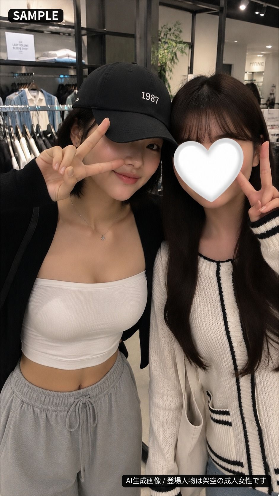 SANA / 100 MOMENTS｜架空の韓流アイドルを追いかけたAI写真集【100枚】 - サンプル画像 6