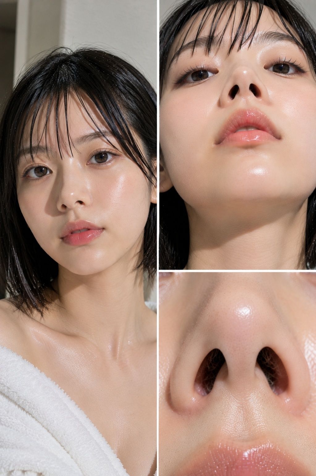 鼻美人 - NOSE CLOSE-UP COLLECTION Vol.1｜AI美女・鼻フェティッシュ写真集 120枚 - サンプル画像 4