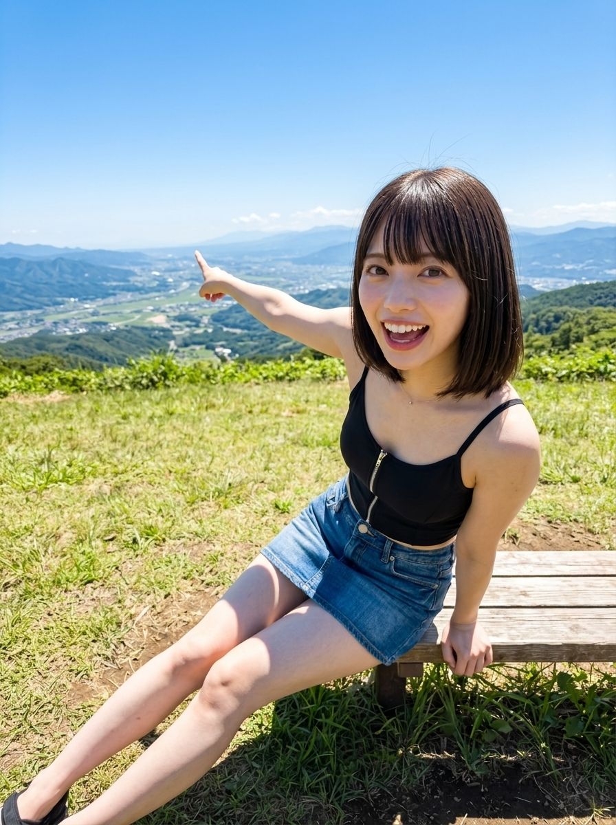 「ねえ、ずっと側にいて？」透明感200％の21歳・美菜（ミナ）と巡る真夏の絶景＆ビーチデート   写真集風ヘルシーショット - サンプル画像 2
