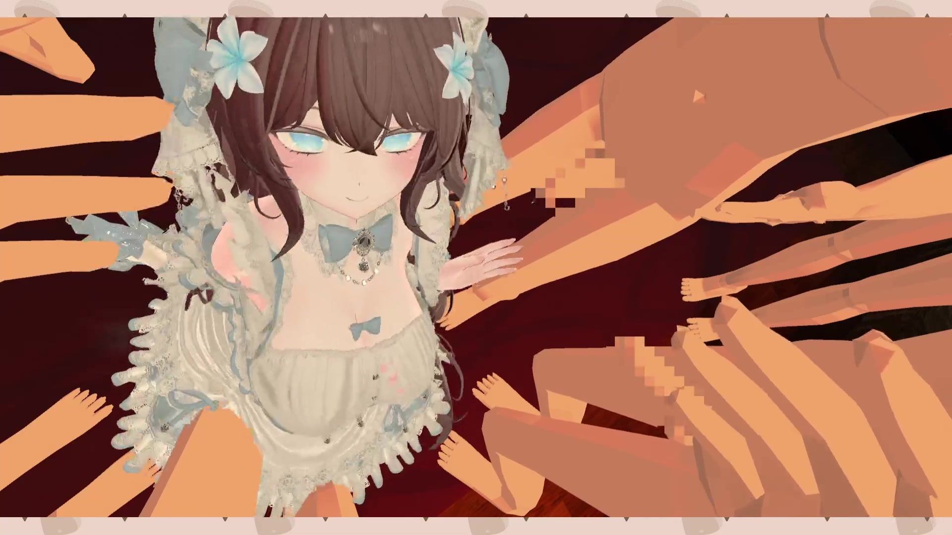 【アイテム連動】ポプロChilloutVR！！可愛いメイド達がご主人様にご奉仕…（はーと）【リスナーさん参加型】  井栗まろん - サンプル画像 7