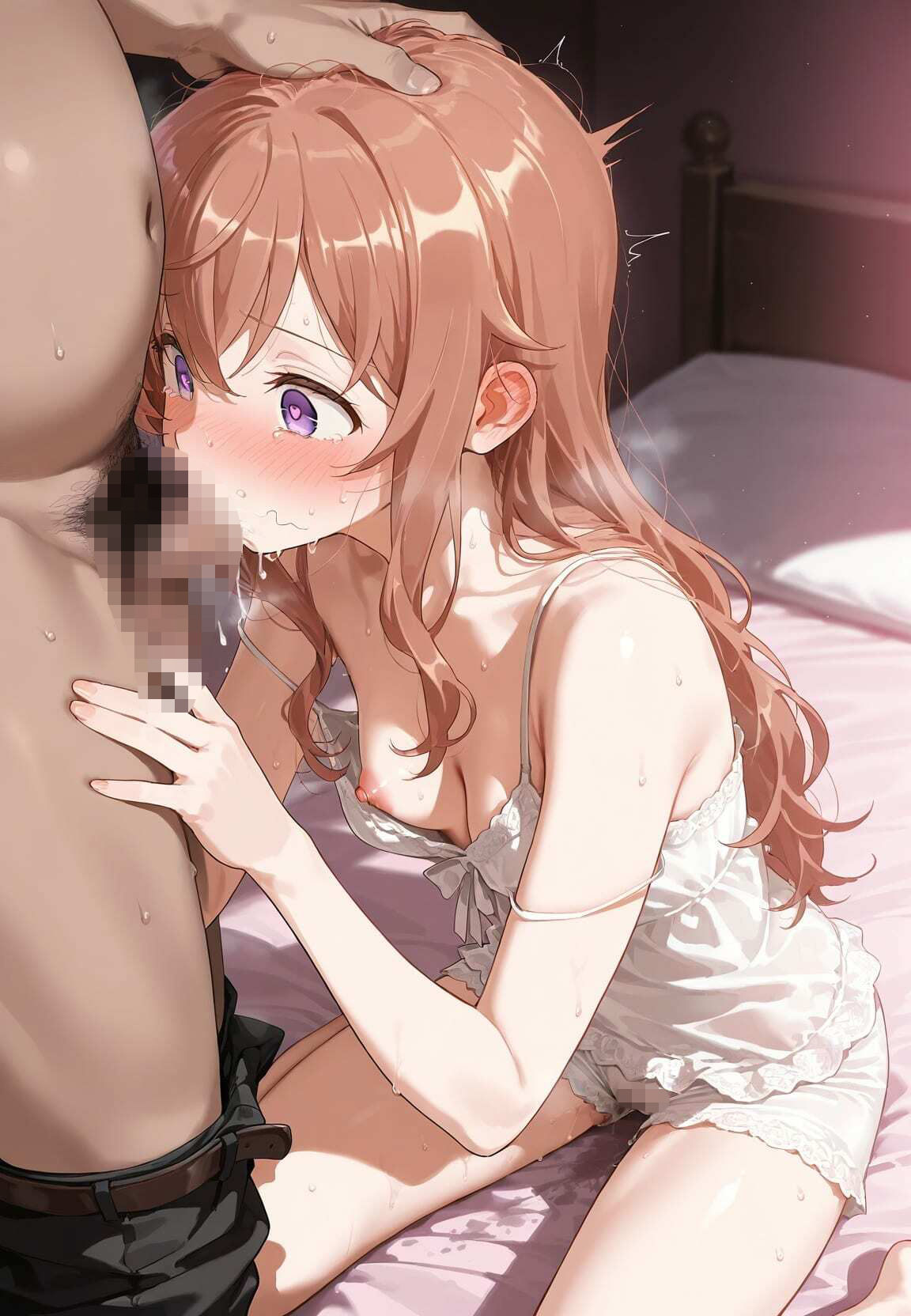 種付けおじさんに監禁された清楚系少女が媚薬レ●プで「毎日種付けされて幸せ（はーと）」ってニコニコ報告 ご〇うさ  2 - サンプル画像 5