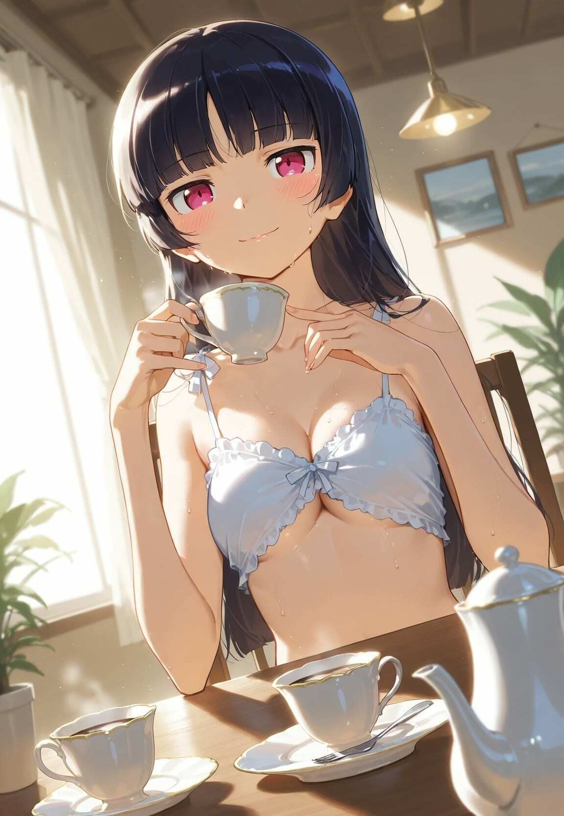 種付けおじさんに監禁された清楚系少女が媚薬レ●プで「毎日種付けされて幸せ（はーと）」ってニコニコ報告 俺〇妹がこんなに可愛いわけがない - サンプル画像 5
