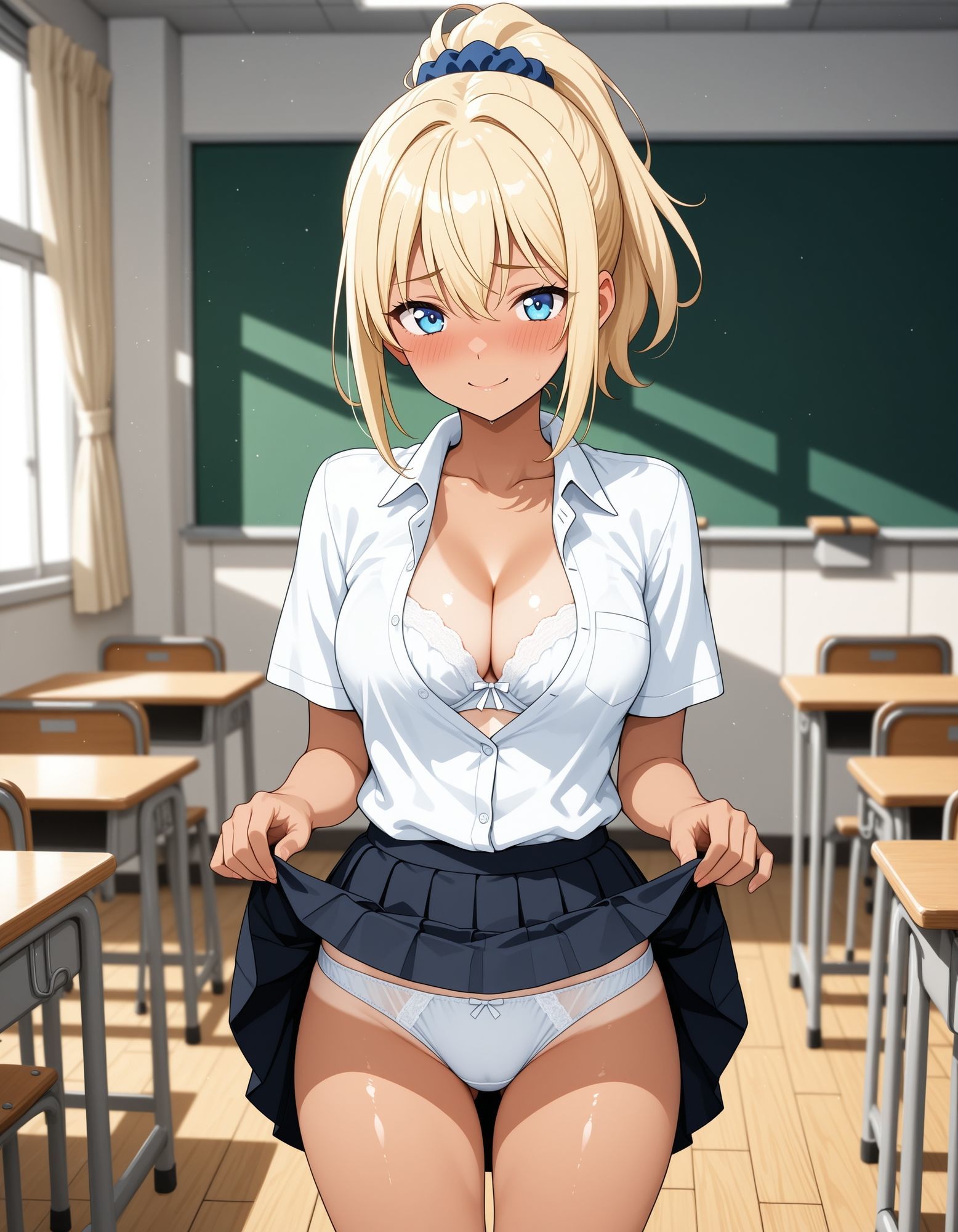 まひろ・エリカ・ゆあ 放課後の彼女たち 〜Pure Summer Uniform〜 - サンプル画像 4