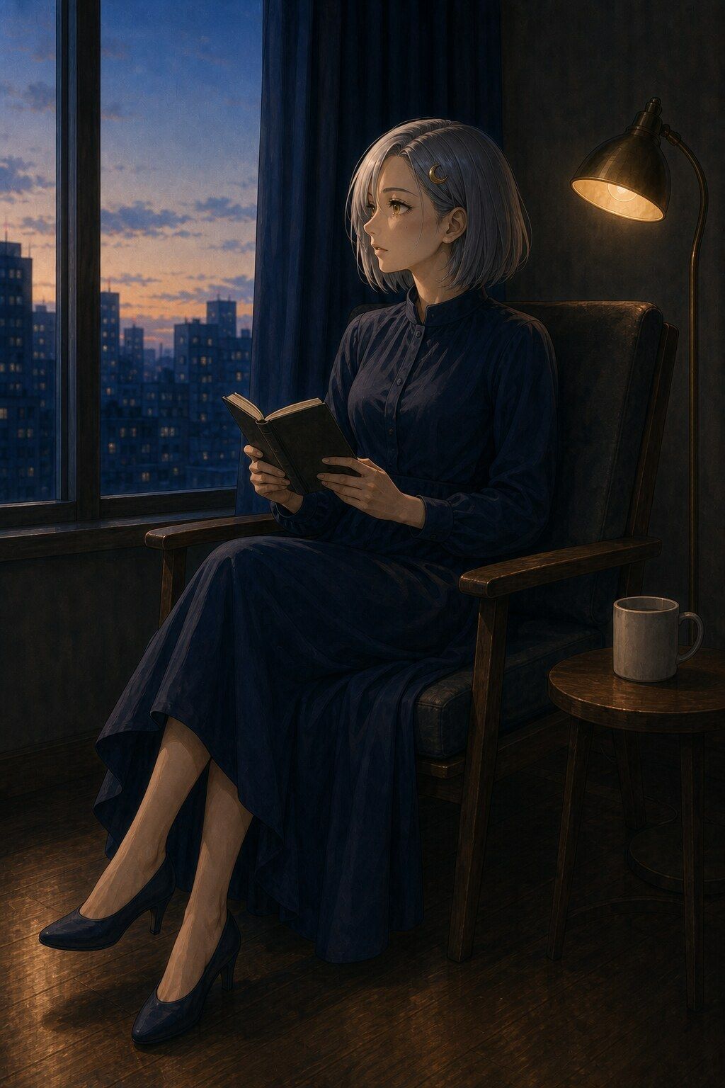 よあけがお｜私室画録 G01  灯りを消す前 - サンプル画像 2