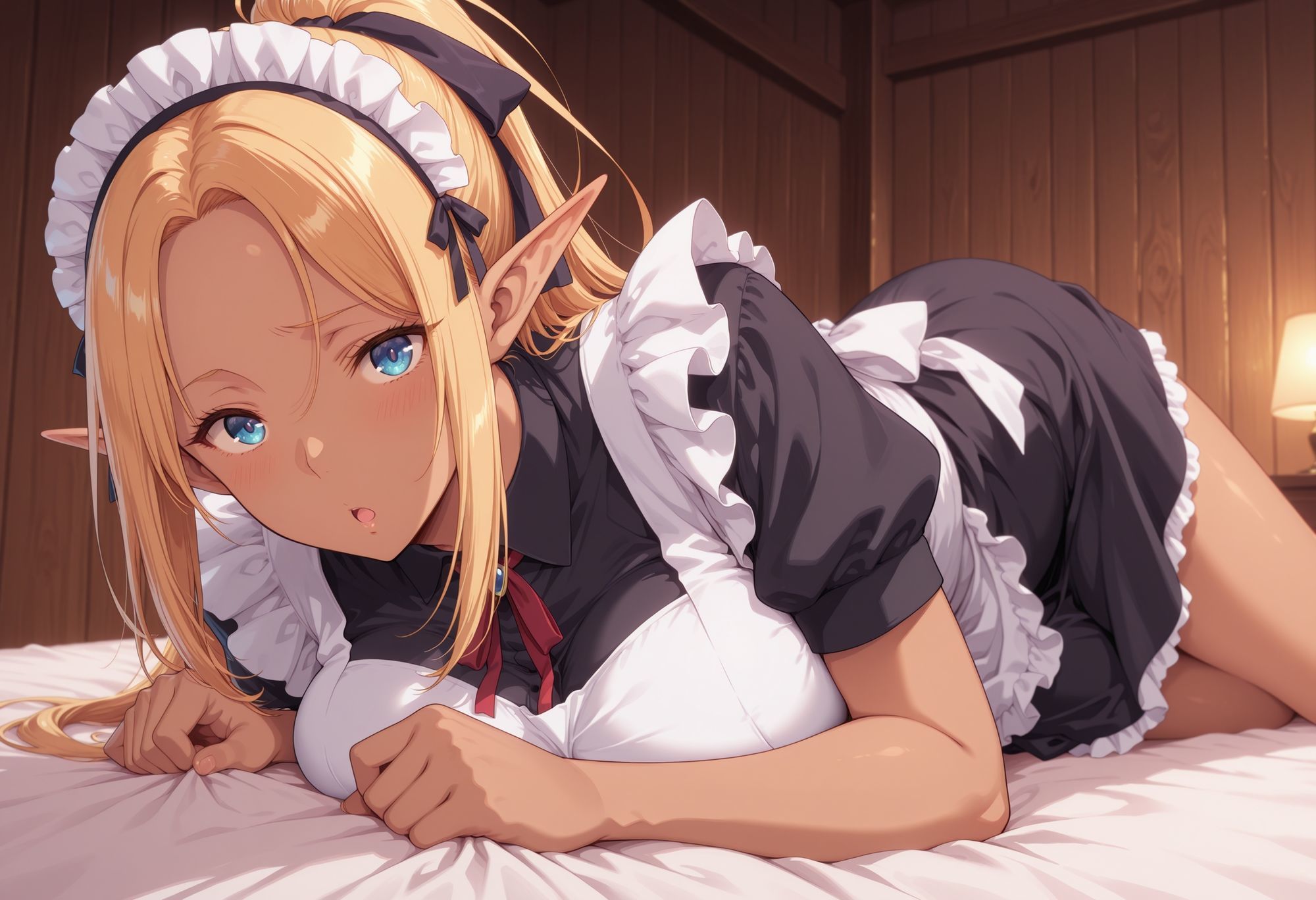 エルフのメイドさんの誘惑10 - サンプル画像 3