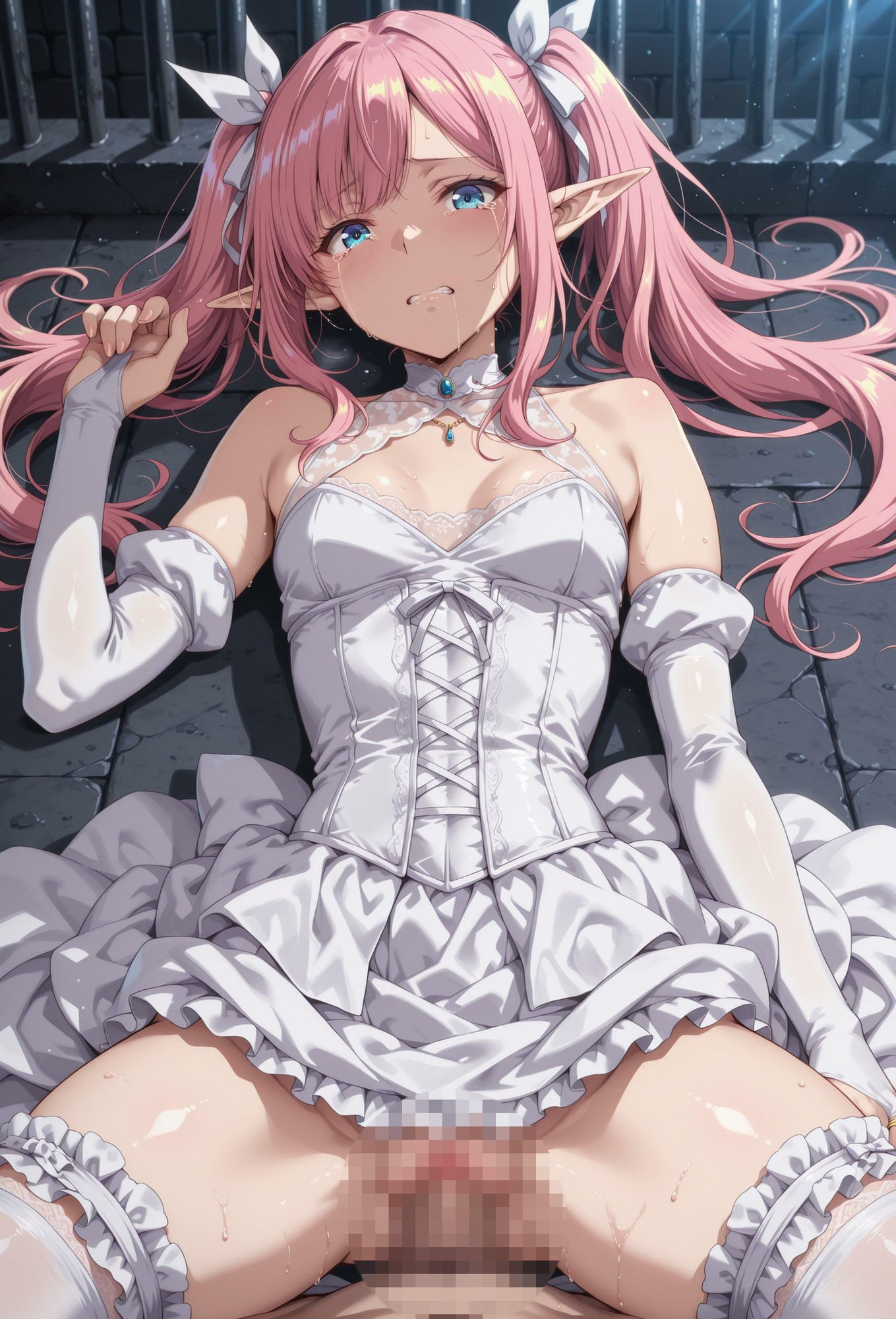 囚われのエルフさん - サンプル画像 8