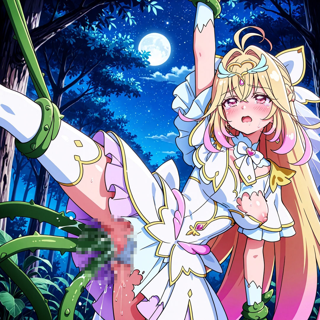 Fan fiction キュ〇アルカナ 触手・異種・輪〇 - サンプル画像 1