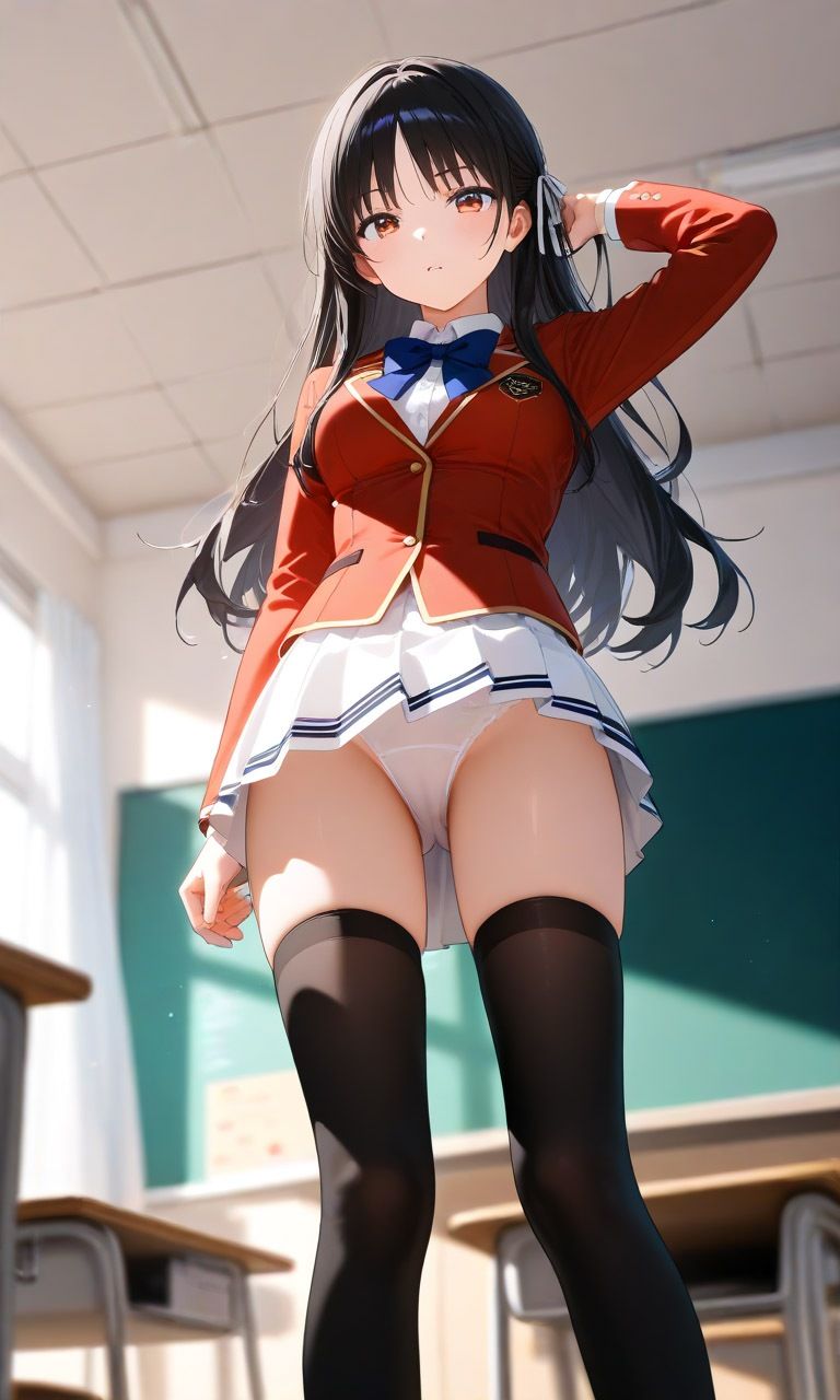 突然堀北にフェラチオされたので最後までヤってしまった綾小路 - サンプル画像 1