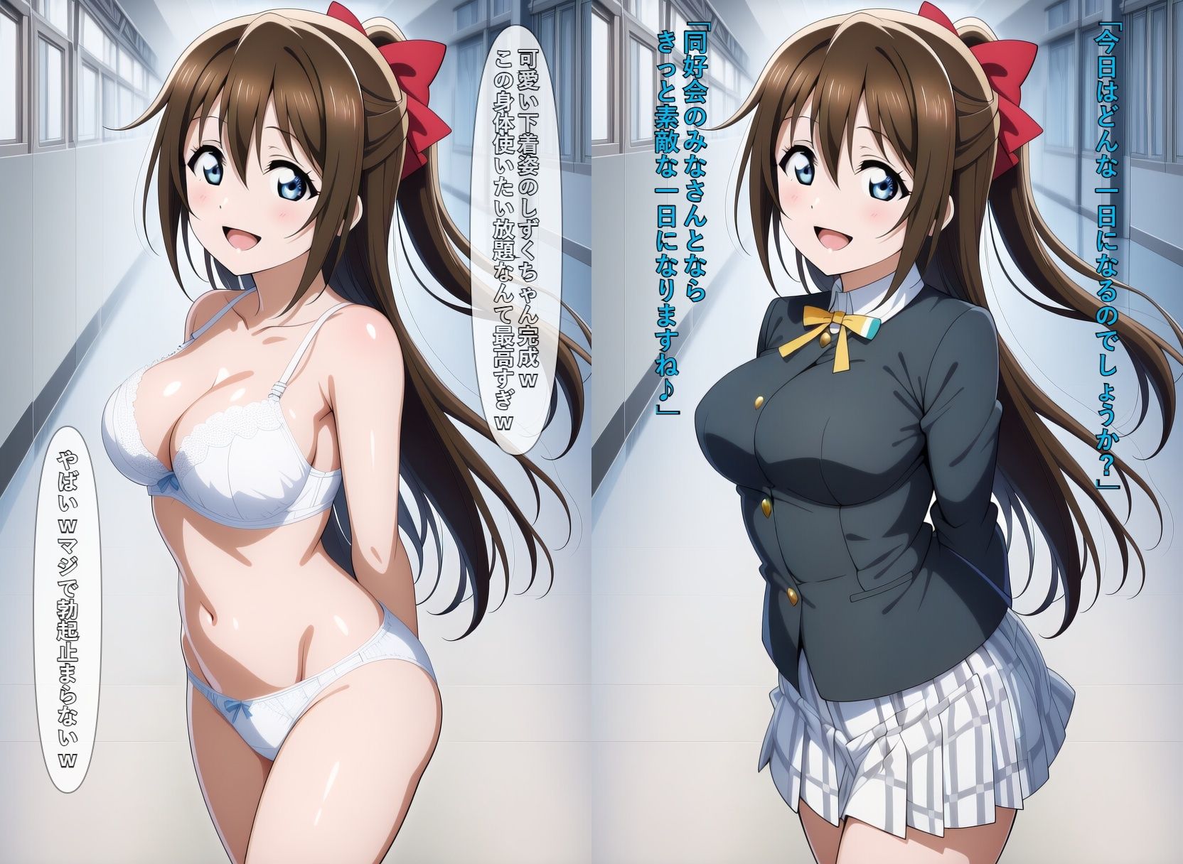 時間停止虹〇咲  可愛いスクールアイドルを時間停止でやりたい放題 - サンプル画像 5