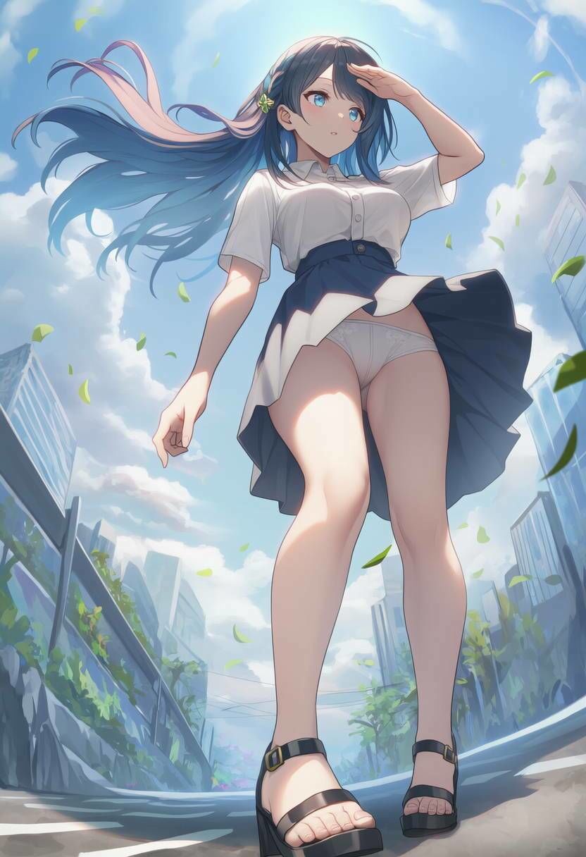 【メガ盛り500枚】美女のパンチラ集めました！Vol.4 〜運命のパンチラを探せ〜 - サンプル画像 3