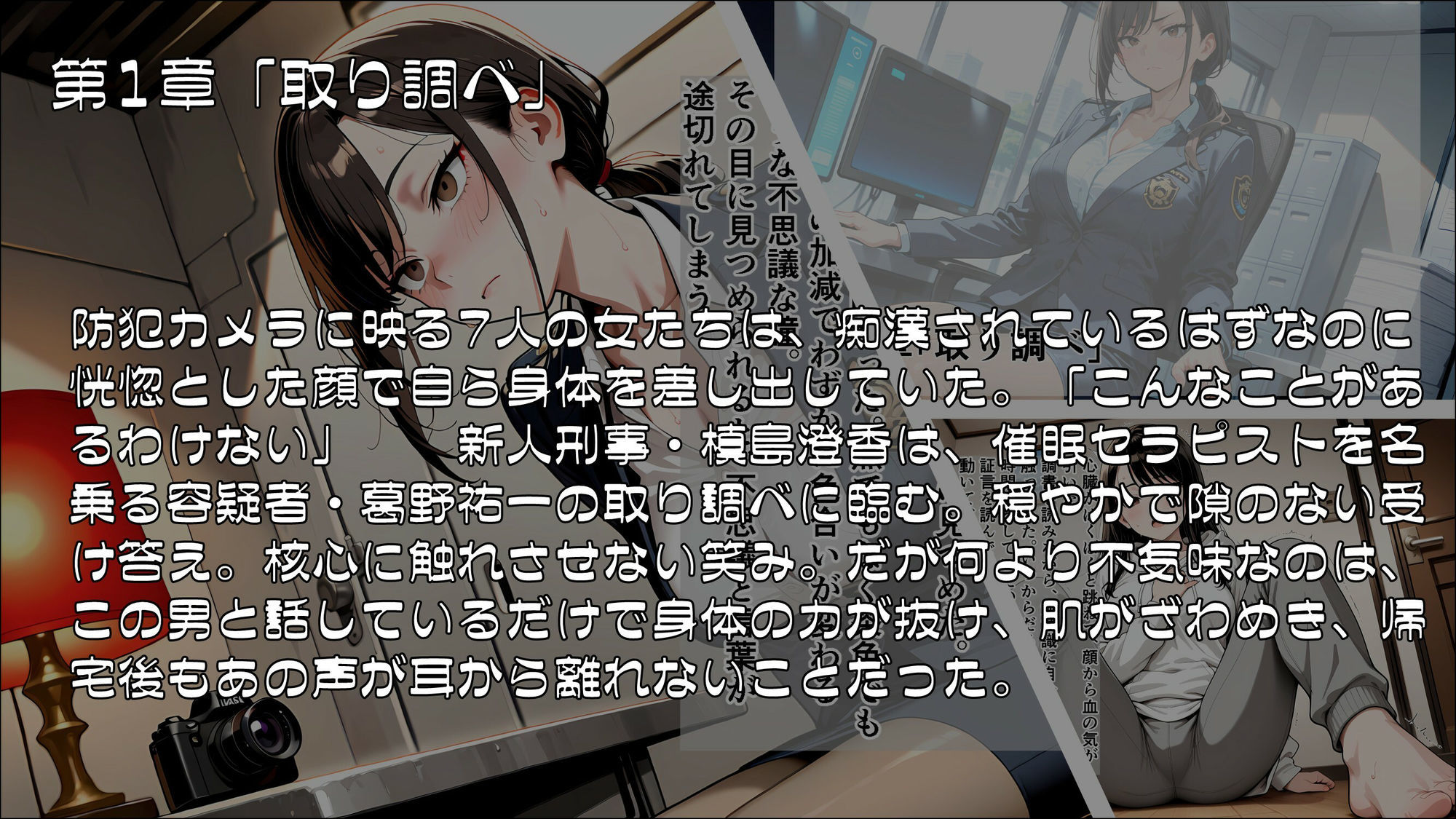 人妻刑事と催●術師――取り調べ室から始まる隷属_Part1 - サンプル画像 1