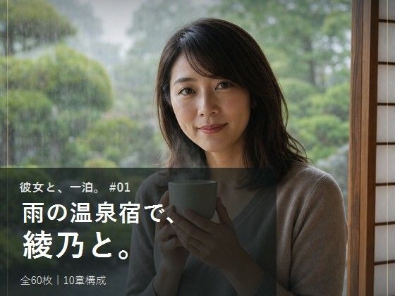 雨の温泉宿で、綾乃と。