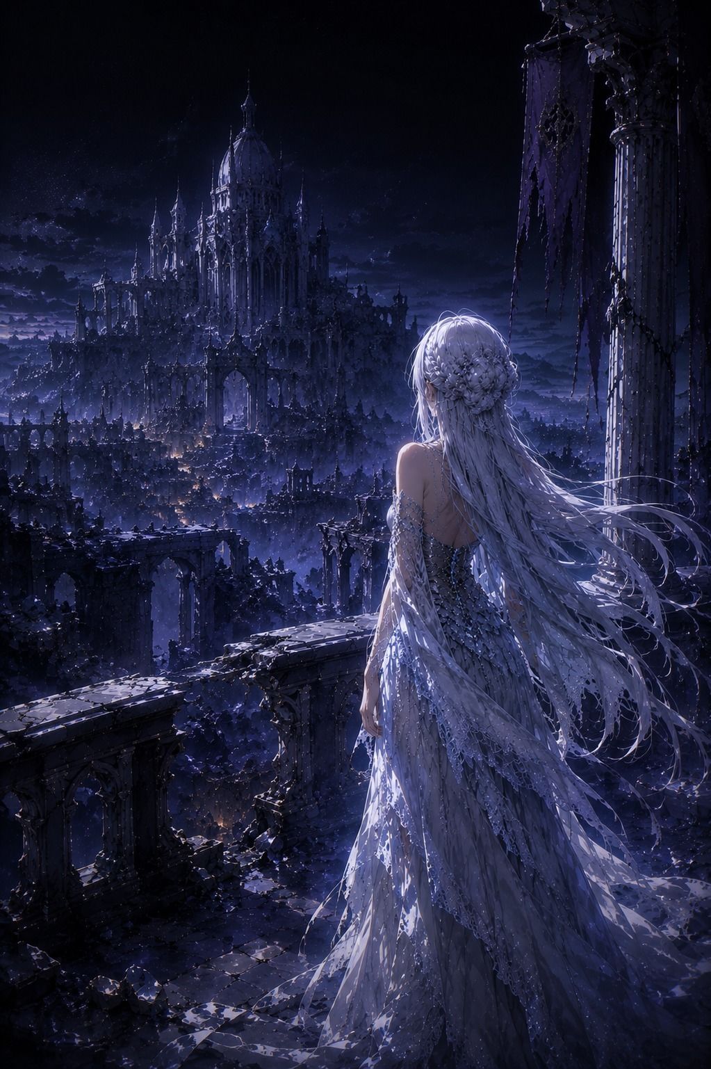 黒月の姫 ― Selene Lunaria ― 第一章「月なき王国の目覚め」 - サンプル画像 2