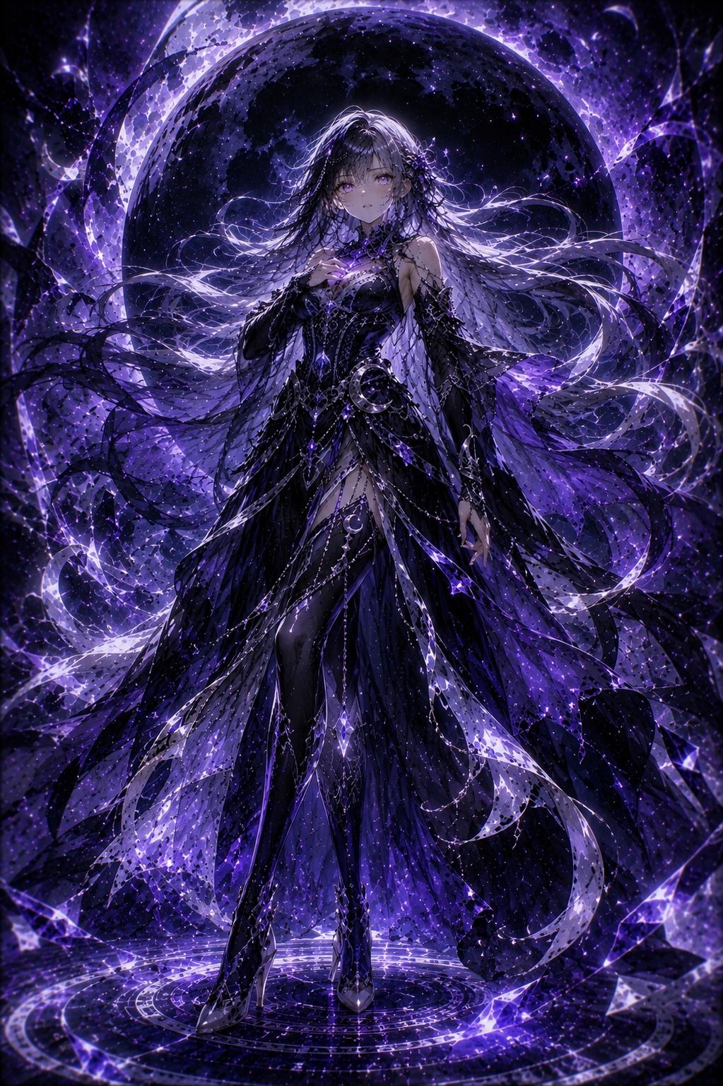 黒月の姫 ― Selene Lunaria ― 第一章「月なき王国の目覚め」 - サンプル画像 3
