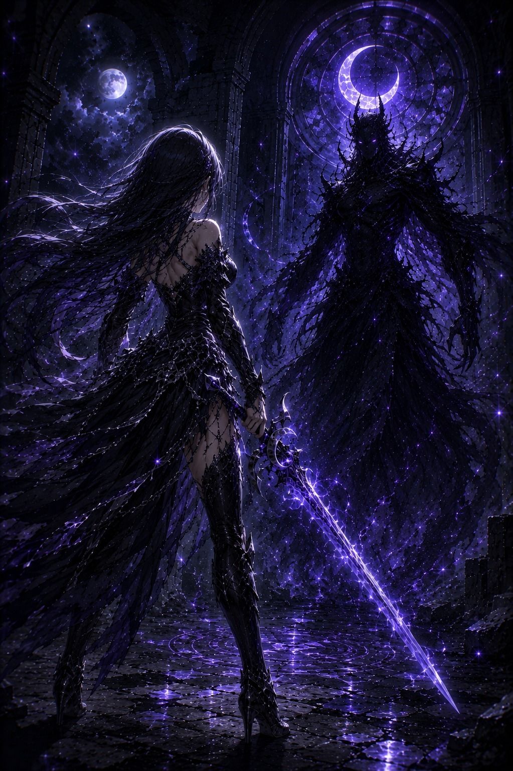 黒月の姫 ― Selene Lunaria ― 第一章「月なき王国の目覚め」 - サンプル画像 4