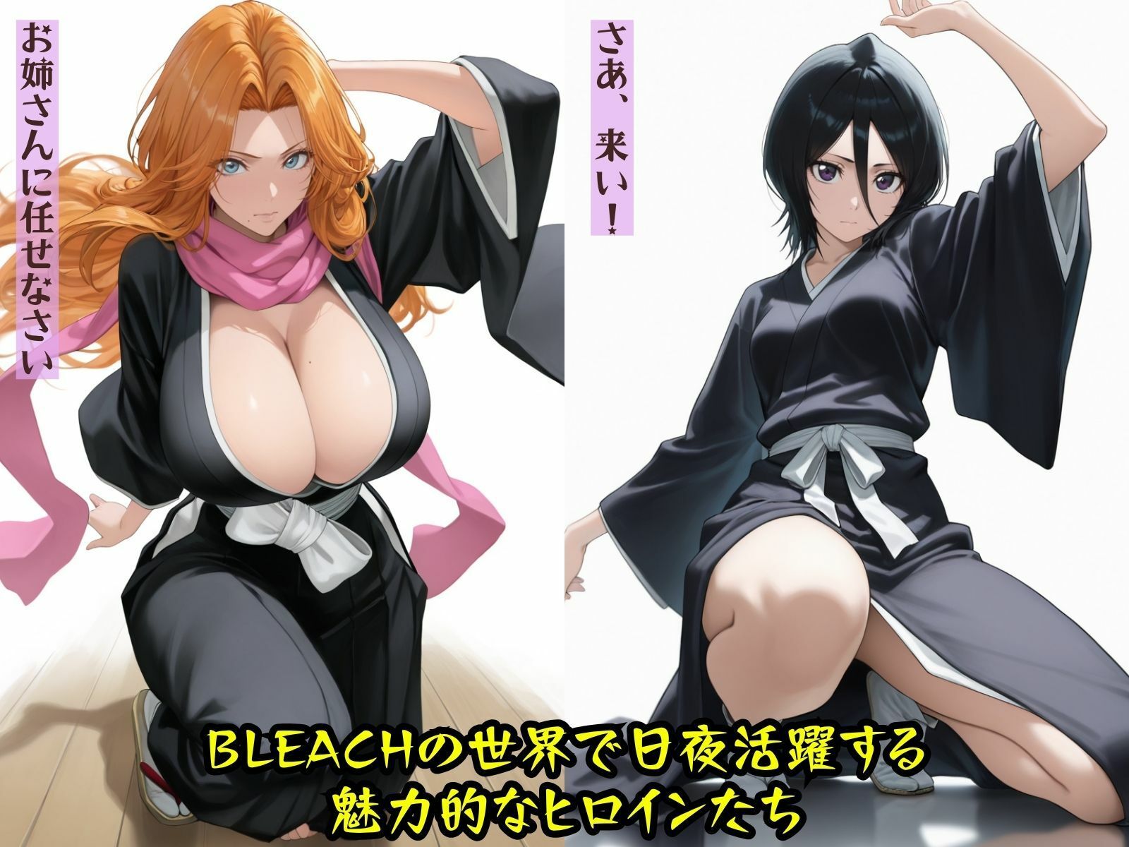 異種姦  ヒロイン凌●  BLEACH編 - サンプル画像 1