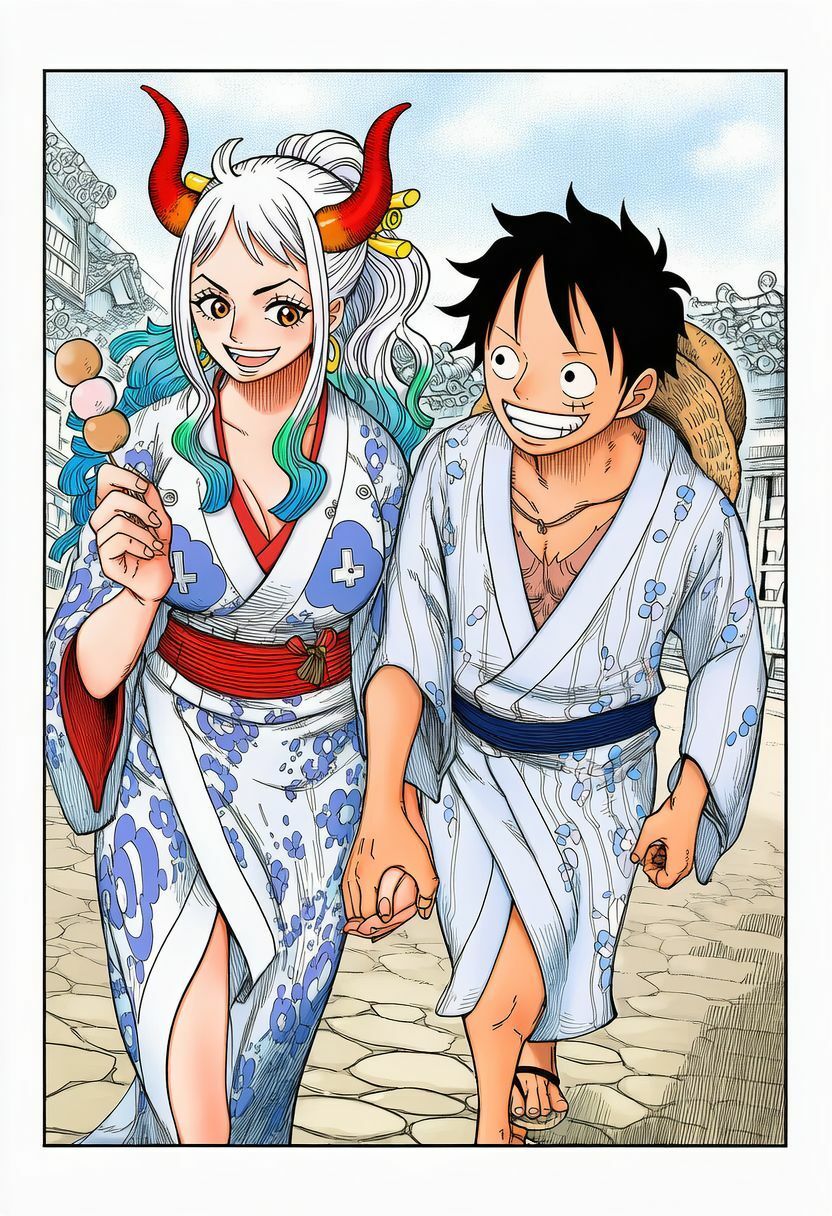 ルフ〇ヤマ〇いちゃいちゃ画像集6 - サンプル画像 2