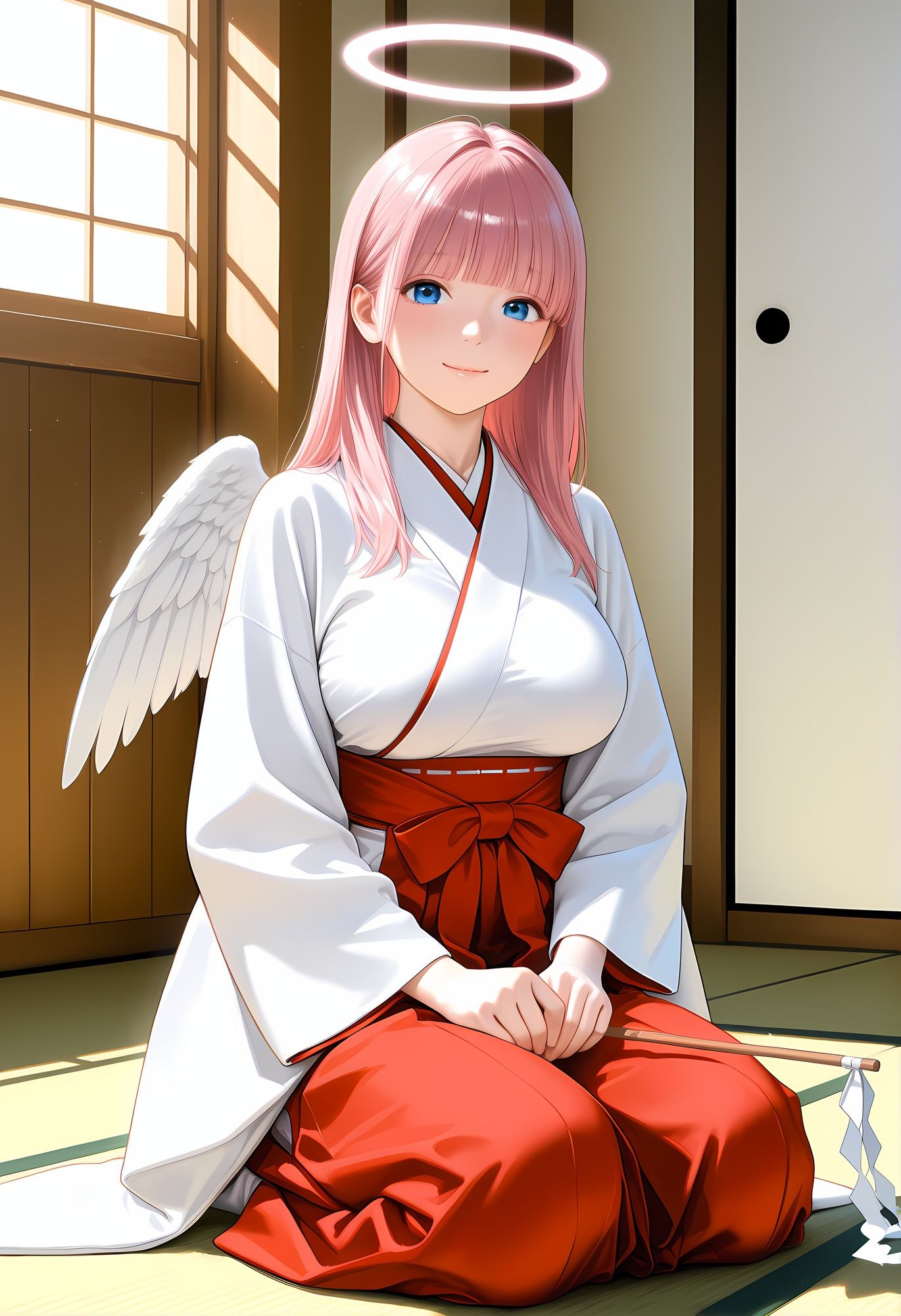 君と過ごす、巫女の午後 - サンプル画像 2