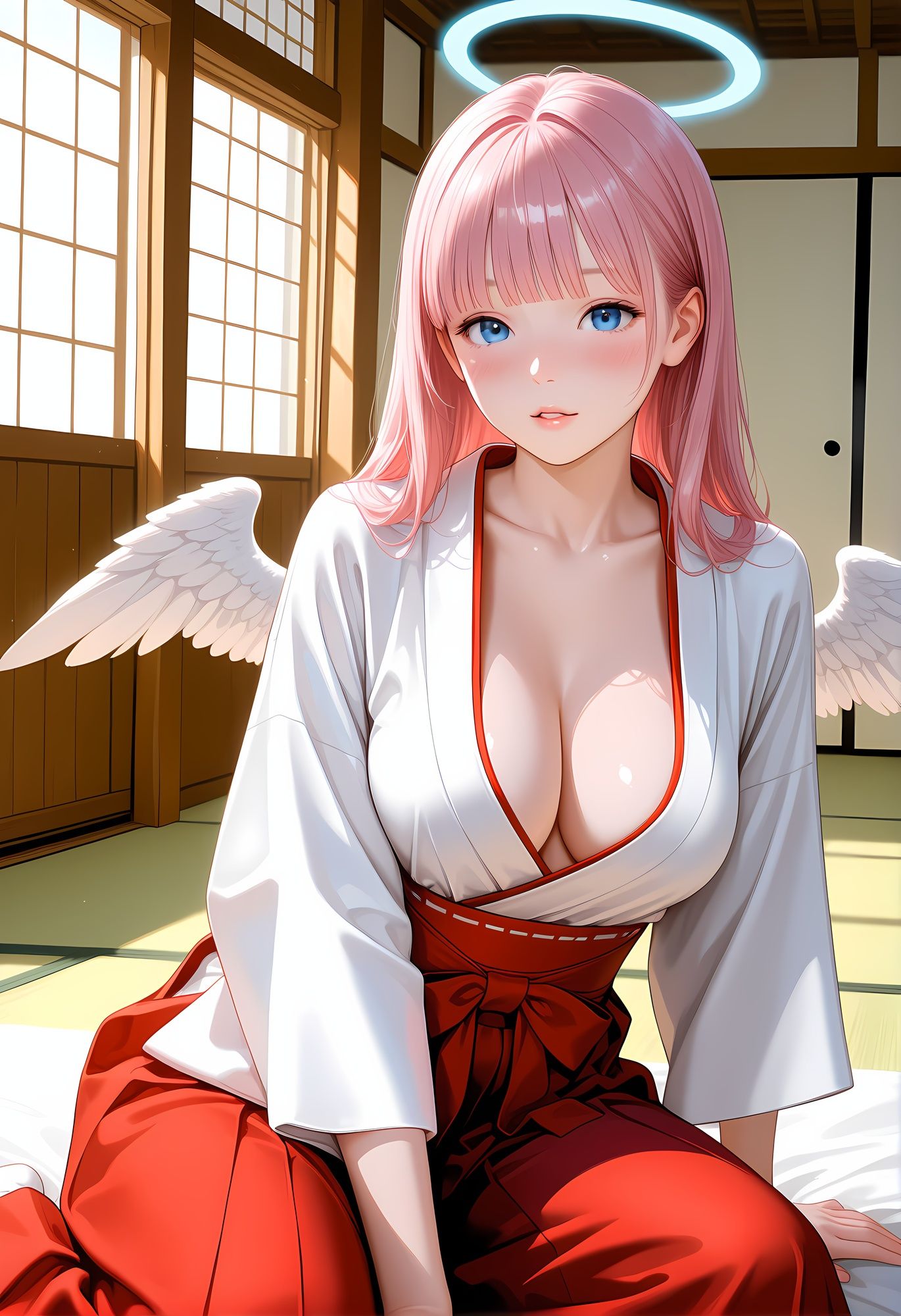 君と過ごす、巫女の午後 - サンプル画像 3