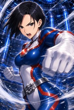 ダークヒロインVSガイアブルー - サンプル画像 1