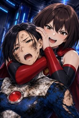 ダークヒロインVSガイアブルー - サンプル画像 4