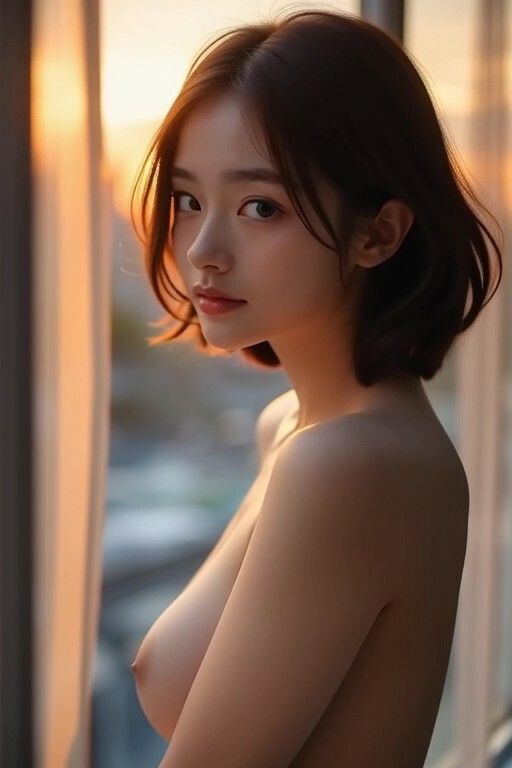 おっぱいを見せる美女04 オリジナルキャラクター トップレス AI生成動画:9分31秒 - サンプル画像 2