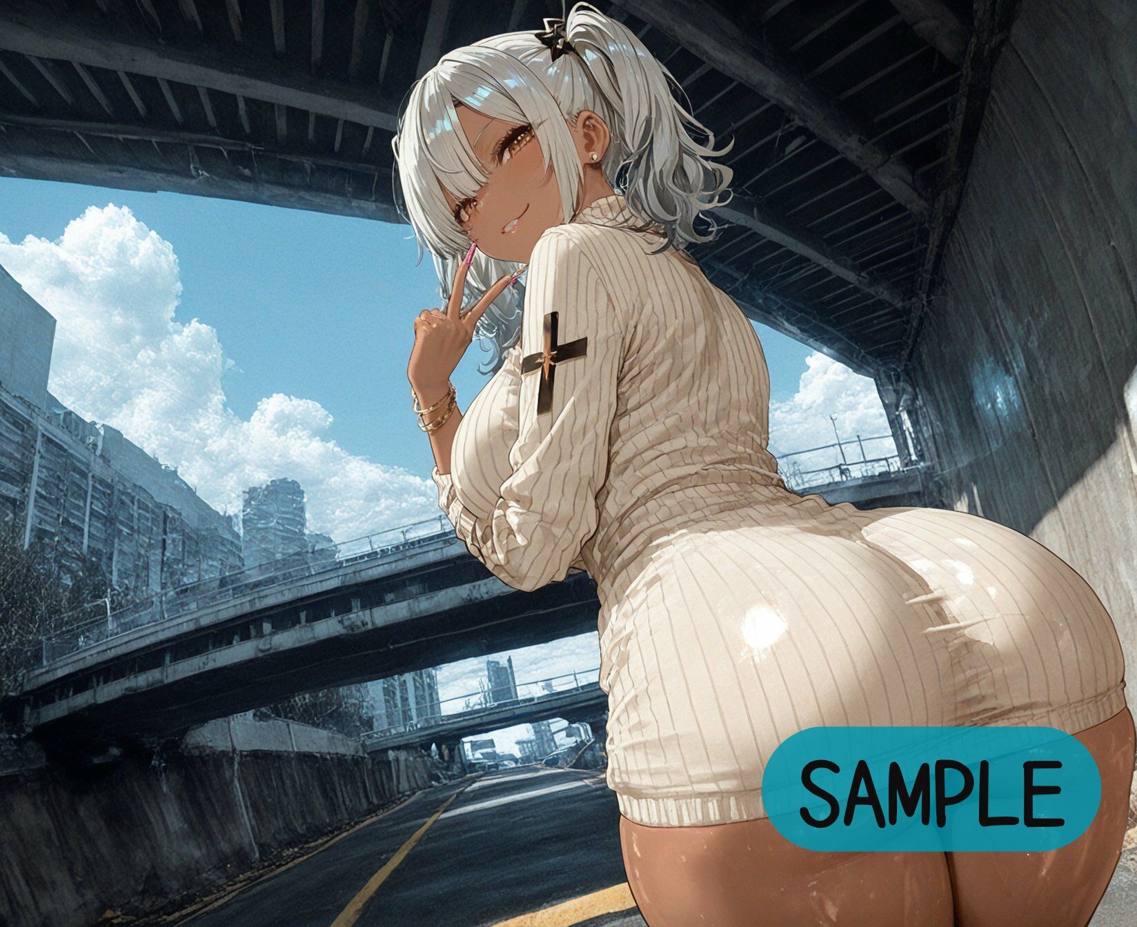 蟲に優しいギャル - サンプル画像 7