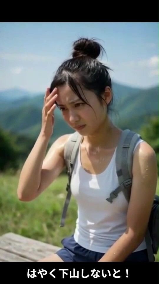 山登り  〜トイレ我慢下山〜 - サンプル画像 4