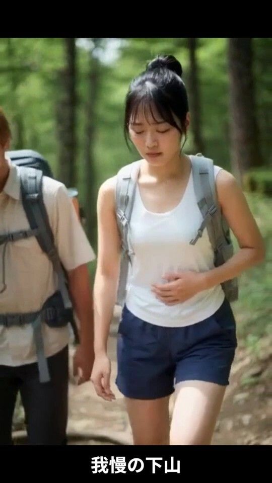 山登り  〜トイレ我慢下山〜 - サンプル画像 6